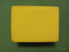 INVICTA Watch Yellow Box & Warranty Card/paper works only.