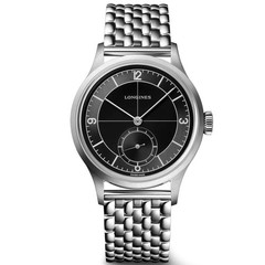 New Longines Heritage Classic Sector Dial Stainless Steel Men’s Watch L28284536