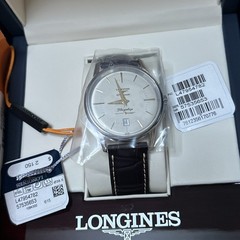 Longines Heritage Flagship Silver Dial Mens Watch 38.5mm L4.795.4.78.2