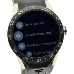 TAG HEUER Watch Connected Digital TI TI x Rubber Men’s Working w/Box, Warranty