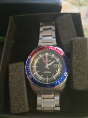 Croton Pepsi Diver Watch
