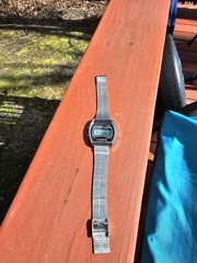 Vintage Micronta Radio Shack Quartz Chrono Alarm Wrist Watch