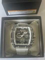 New Activa Vion X Invicta Digital Essentials Men’s Watch 45mm White ACW8109-002
