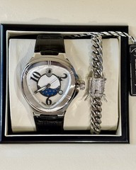 Lamborghini Celestial Wristwatch, Near Flawless, Adjustable Folding Clasp.