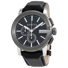 Gucci G-Chrono YA101205 Black Dial Stainless Steel Men’s Watch