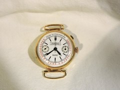 Monopusher Chronographe MORROW HAUX D FONDS Landeron Hahn BASE 30 PULSATIONS WW2