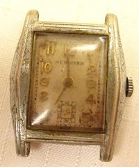 Meridian Wristwatch 7J Antique Men’s Parts or Repair