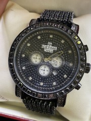 ICETIME Crown 10ct Black DIAMOND Men’s Watch***