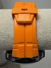 Armitron 40/8388 New Battery Mens Watch 47MM 8.5″ Orange Rubber Band
