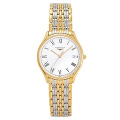 Longines Reel L4.759.2.11.7 Stainless Steel Yellow Gold 35.0mm Quartz #YKW1046