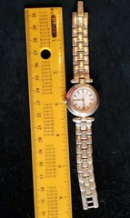 ECCLISSI 3240 Sterling Silver 925 Quartz Watch Size 6.5” 51 gr