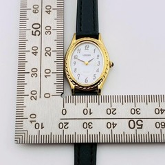 Citizen Shell Gold Ladies Quartz Watch Oval Case 5430-T004539 wrist 17.5cm/6.9in