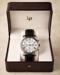 Lucien Piccard Men’s 3 Eye Chrono Watch 28118BK