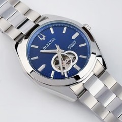 Bulova Surveyor 96A275 Men’s Automatic watch Blue Dial Stainless Steel 42mm