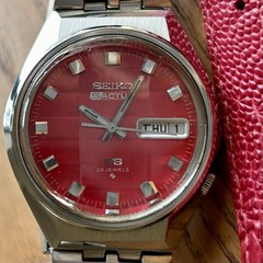 Vintage 1973 Seiko 5 Actus SS 6106-8680 On Original Bracelet – Proof Of Service