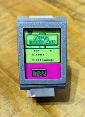 3D Printed game boy themed screenshot art work Watch Retro Universal custom