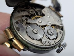 ✨ANTIQUE✨ 1920’s Dahlia Wristwatch w/ Sub-seconds Hand – Vintage Watch