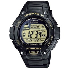 CASIO W-S220-9AJH Tough Solar Power WR100m Lap Memory World Time Digital Watch