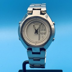CASIO SHEEN SHN-6001D (4736) Women’s Rare Ana-Digi Wristwatch Works New Battery