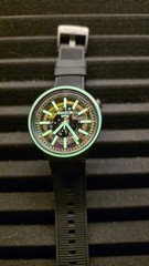SWATCH BIG BOLD, SWISS MADE, “PINK TASTE” WATCH, SO27B113, NEW IN BOX