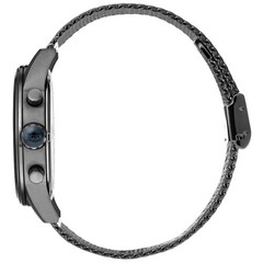HUGO BOSS 1513677 Men’s Chronograph Watch Blue Dial Gray Mesh Bracelet