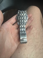 Jacques Lemans 1-1019 Swiss Made Men’s Watch Date 10 ATM Stainless Steel Works
