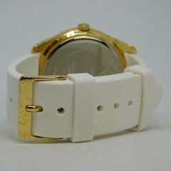 GUESS U1203L1 Gold Tone Case Quartz Analog Women’s Watch New Battery