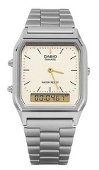Casio AQ-230GG-9A PRE-OWNED Unisex Watch Analog/Digital Display Resin Case