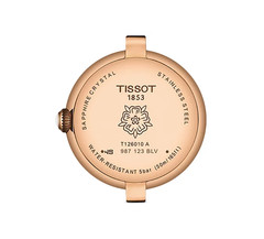 Tissot Bellissima Quartz White Dial Leather Strap Watch 26mm T1260103601300