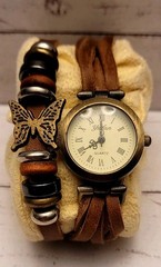 Yulan, Women’s 26mm Watch, Leather Strap, Pre-owned