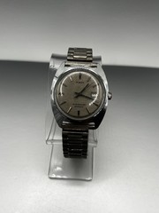 Vintage 70s Timex Viscount DateJust Automatic Watch (Runs) Read Descr.