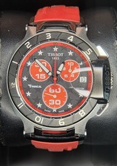 Tissot T-Race Nicky Hayden 69 Limited Edition Watch 2763/4999 Helmet Box