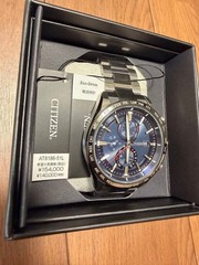 Citizen AT8186-51L Eco-Drive Radio Watch Used From Japan