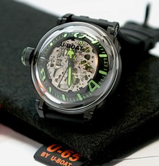 U-Boat U-65 Automatic 44mm 5atm Ref.: 3347 Black/Green Unworn