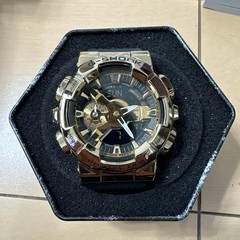 Boxed Item CASIO G SHOCK Gold Ana Digi Wristwatch Main Unit