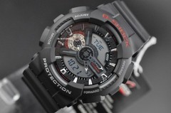 Casio G-Shock GA-110-1A Ana-digi World Time Black Dial Men’s Watch GA-110 SERIES