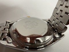 Rare Orient President Day Date Automatic, Two Tone, Black dial, Diamond Indices