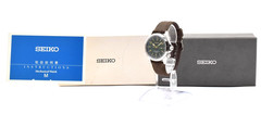 [Box,Paper] SEIKO Alpinist 6R15-00E0 Green Dial Automatic Men’s Watch JAPAN