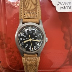 Vintage Hamilton H3 MIL-W-46374B Military Field Wristwatch Post Vietnam 1983