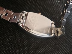 SEIKO LUKIA 1B22-0AZ0 Women’s Radio Solar Tonneau Watch – Beautiful Condition Jp