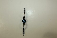Ladies Allude Wristwatch Faceted Blue Face Diamond At 12 o’clock