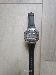 Casio Watch Mens vtg Digital Heart Rate Monitor Y2K Sport Tech Utility Watch