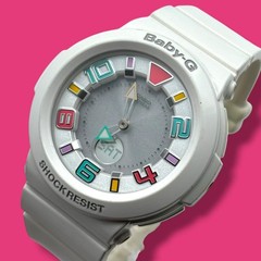 Beautiful condition working Casio Baby G Tripper Ladies watch Solar Radio