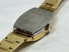 Women’s Bulova 1973 Vintage 6CL Mechanical Wind Gold Tone Swiss Made Watch-WORKS