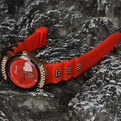 Women Girls Casual Silicone Band Students Sport Analog Quartz Wrist Watch