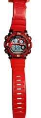 Armitron 40/828 (R) , Red Resin Watch, Water Resistant 330ft See Video Pictures