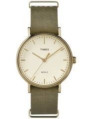 Timex Weekender Fairfield Round 37mm Indiglo Quartz Watch – TW2P98500JT