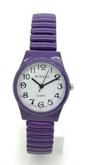 Wincci Ladies 27mm Novelty Easy Read Numbers Stretch Elastic Band Fashion Watch
