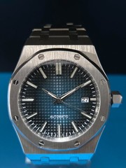 CJ CUSTOM OCTAGONAL S/STEEL CASE & BRACELET STERILE DIAL WR5ATM