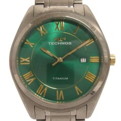 [A1R] TECHNOS Watch T9B76 Date Titanium Analog Quartz [g9s]